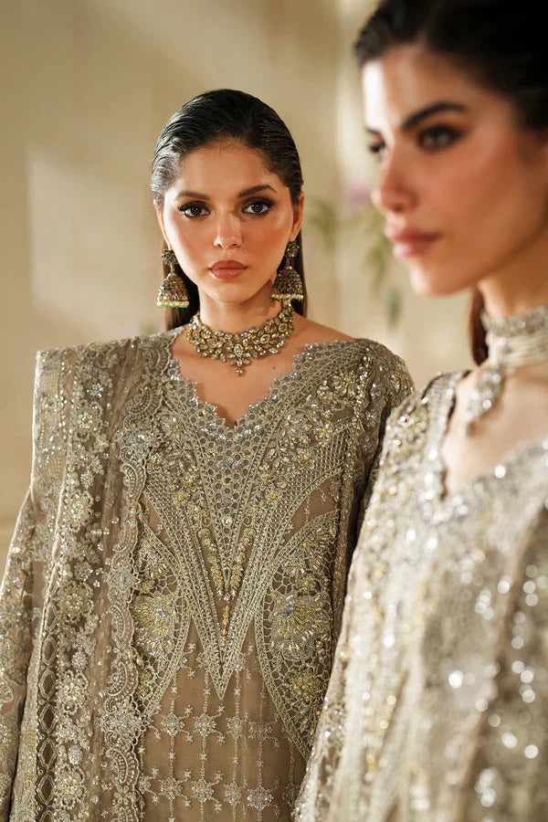 EMBROIDERED CHIFFON CH14-08