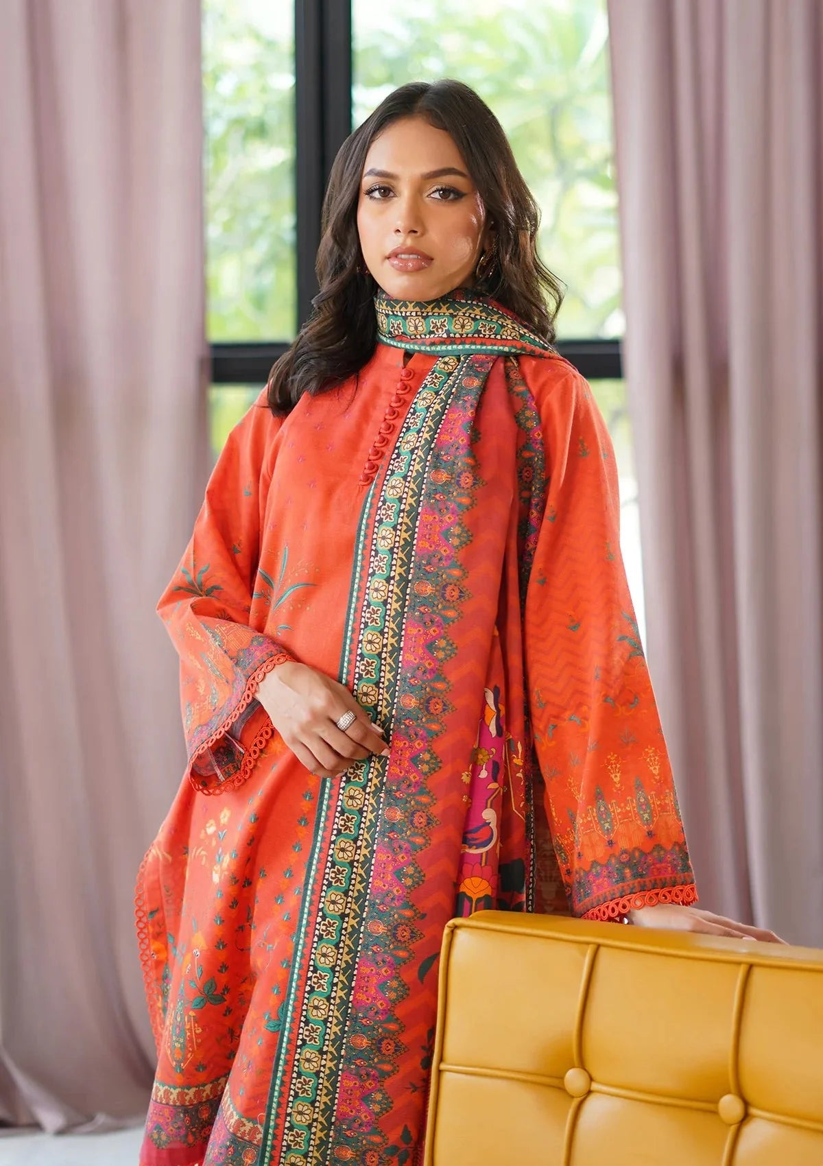 Sahar - Autumn Winter Printed Khaddar - KH-24-V2-02