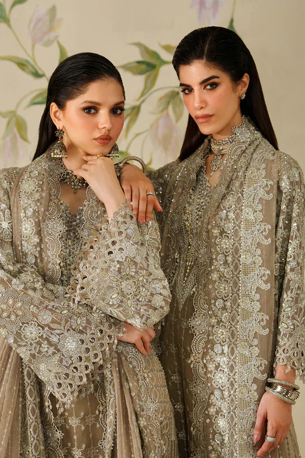 EMBROIDERED CHIFFON CH14-08
