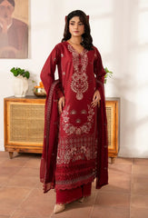 Humdum - Embroidered Lawn - Meraki - D01