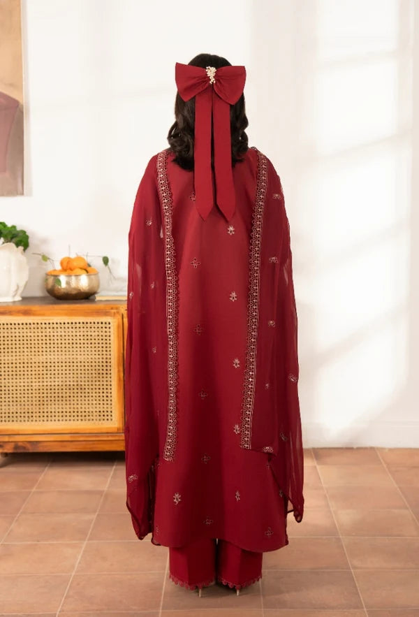 Humdum - Embroidered Lawn - Meraki - D01