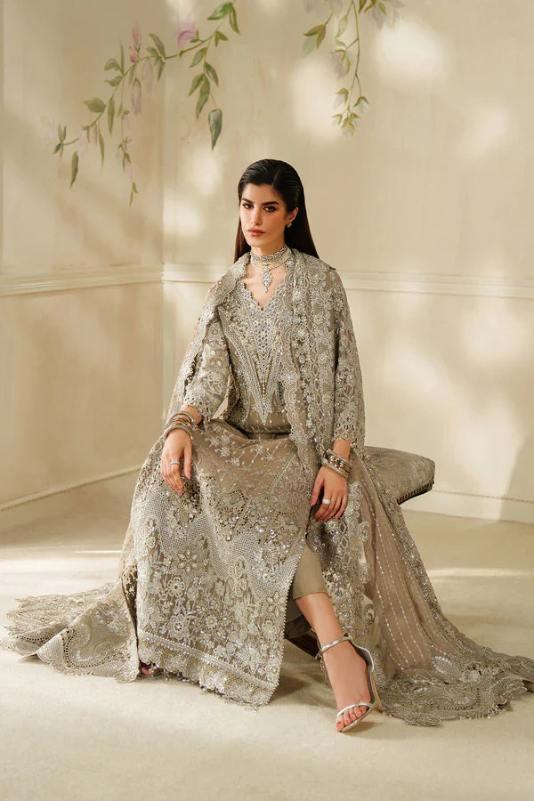 EMBROIDERED CHIFFON CH14-08