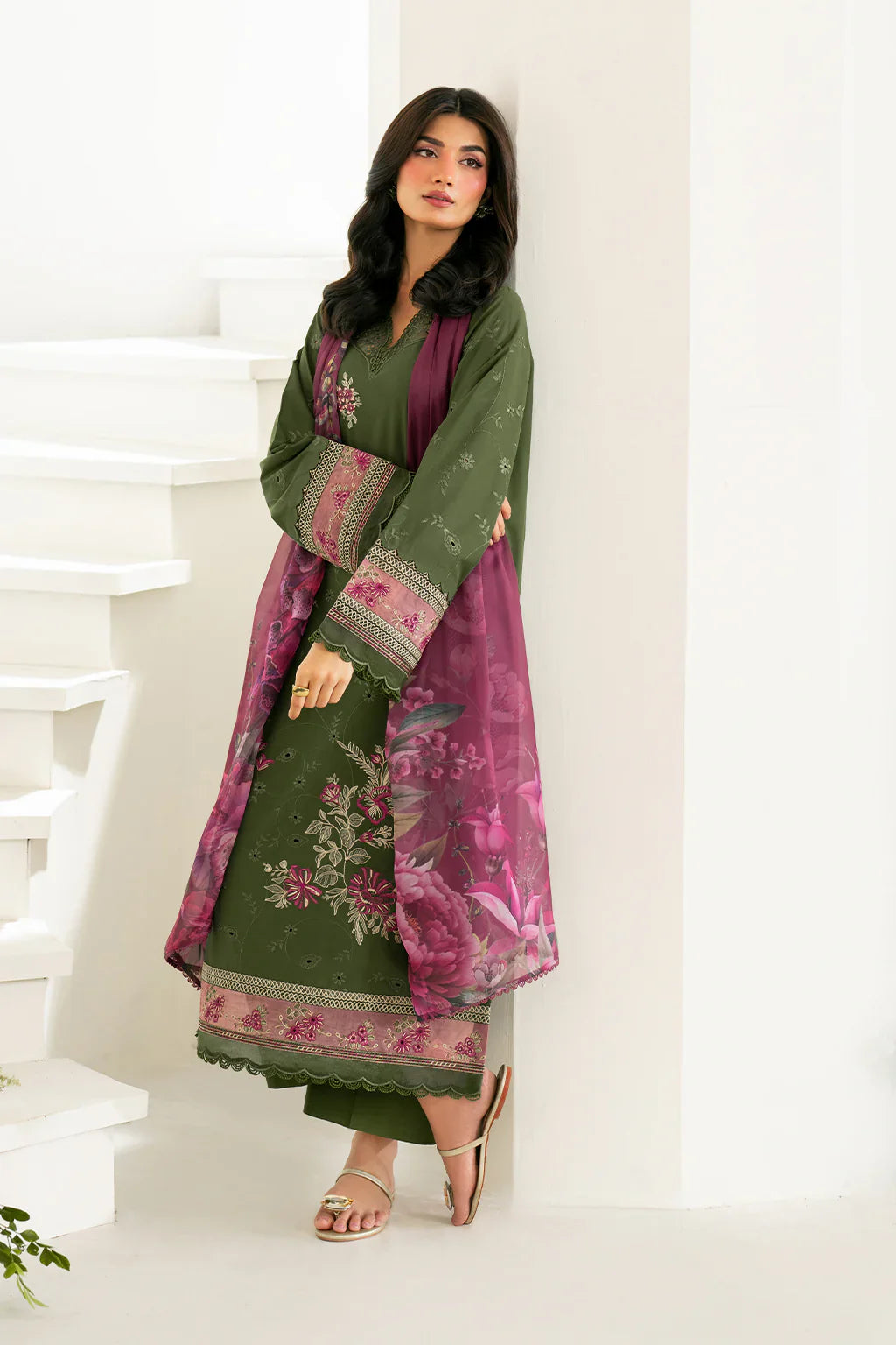 IFE-02 Embroidered Lawn