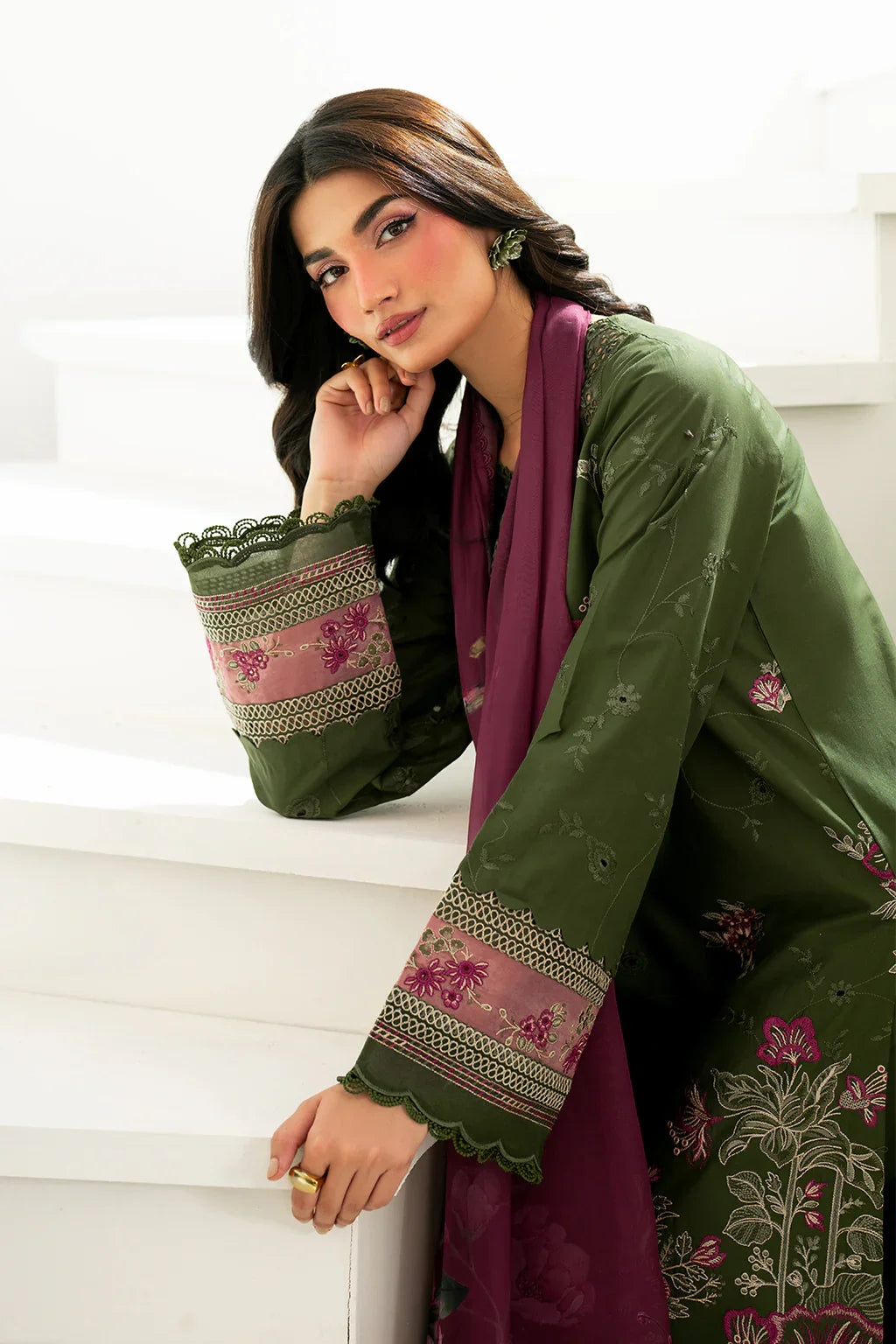 IFE-02 Embroidered Lawn