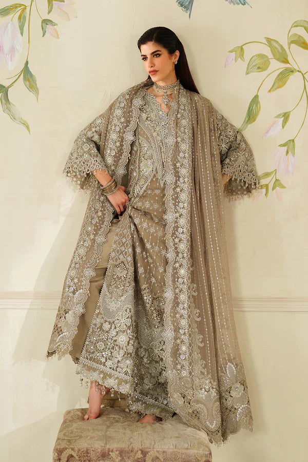 EMBROIDERED CHIFFON CH14-08