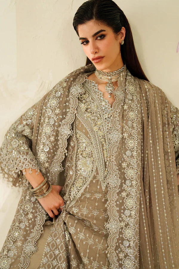 EMBROIDERED CHIFFON CH14-08