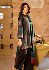 Sahar - Printed Lawn - Monochrome Bloom