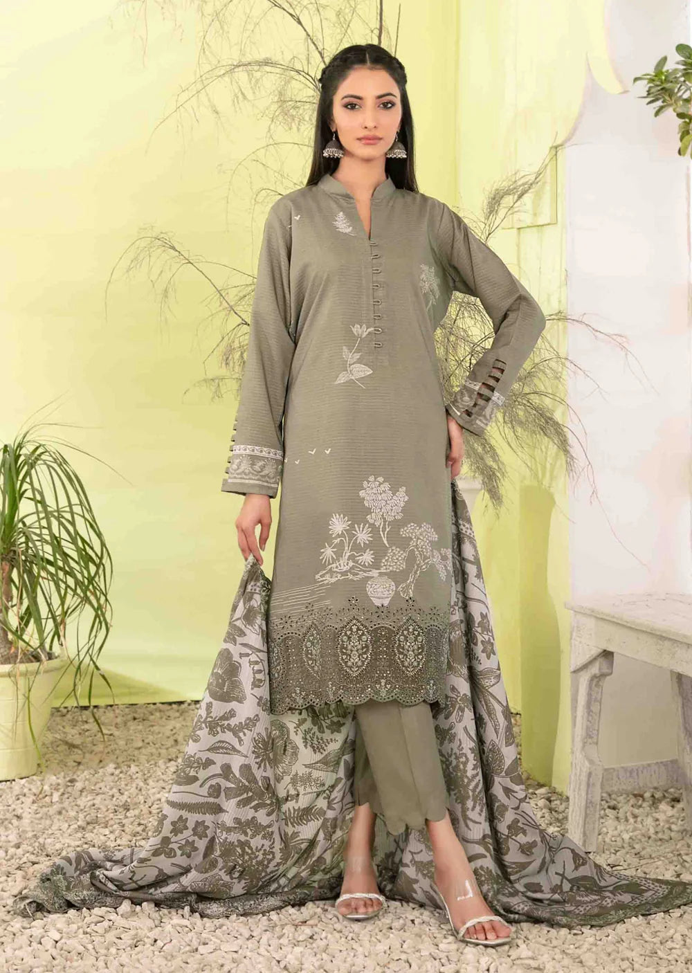 Tawakkal - Ifza Embroidered Viscose D-5519