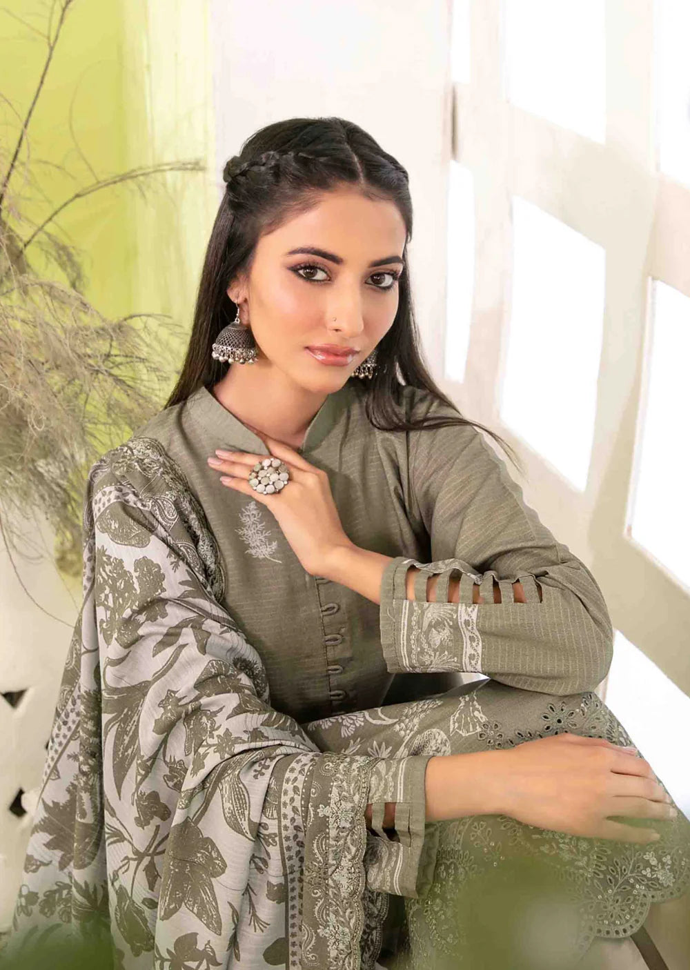 Tawakkal - Ifza Embroidered Viscose D-5519