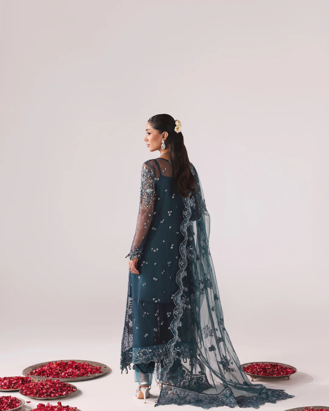 Zyra - Nikkah - Embellishment Net - Jhalak