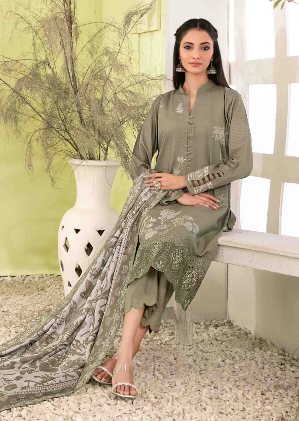 Tawakkal - Ifza Embroidered Viscose D-5519