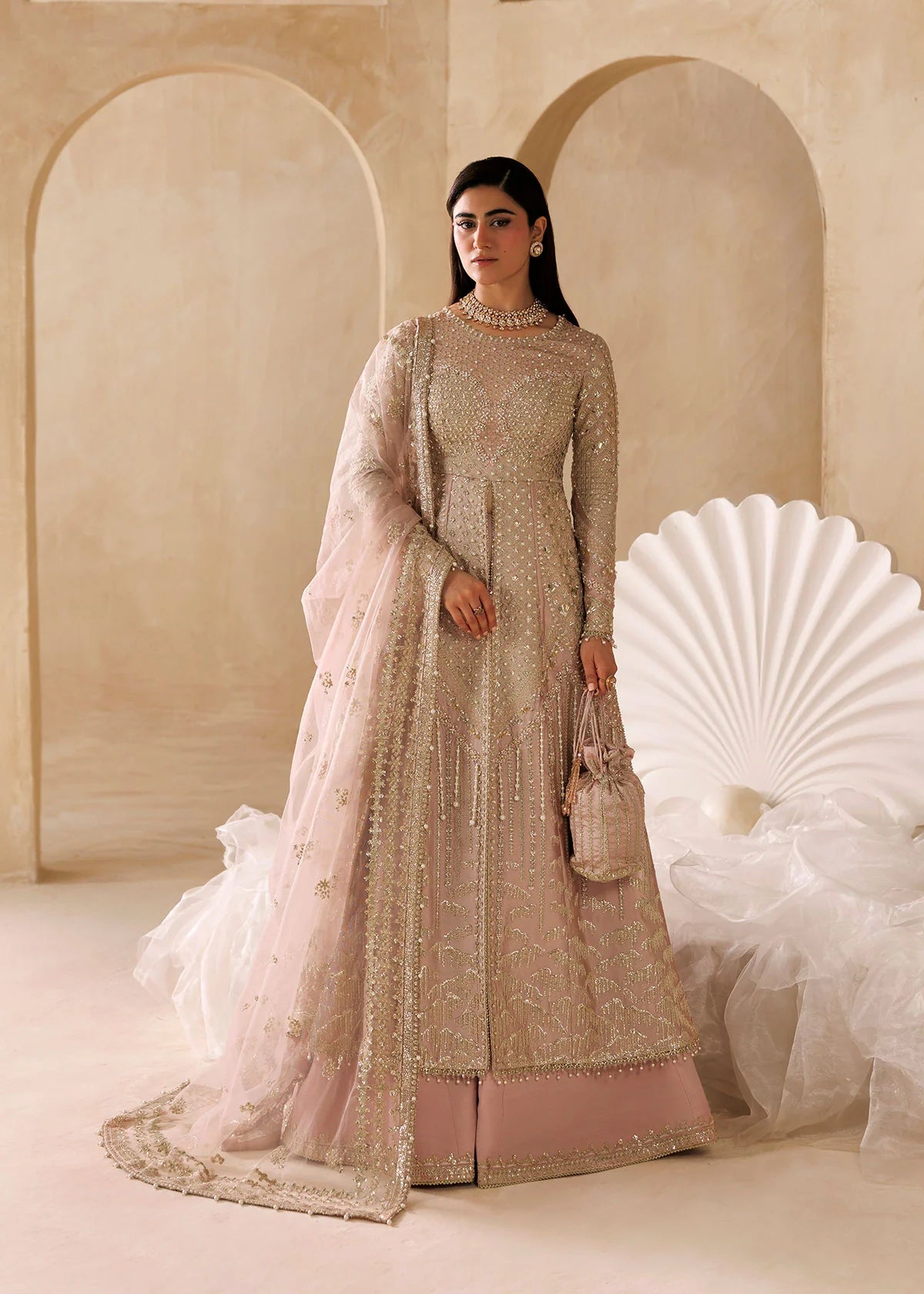 Sardinia - Brides Edit'26 - Handwork Tussel Silk - Elara