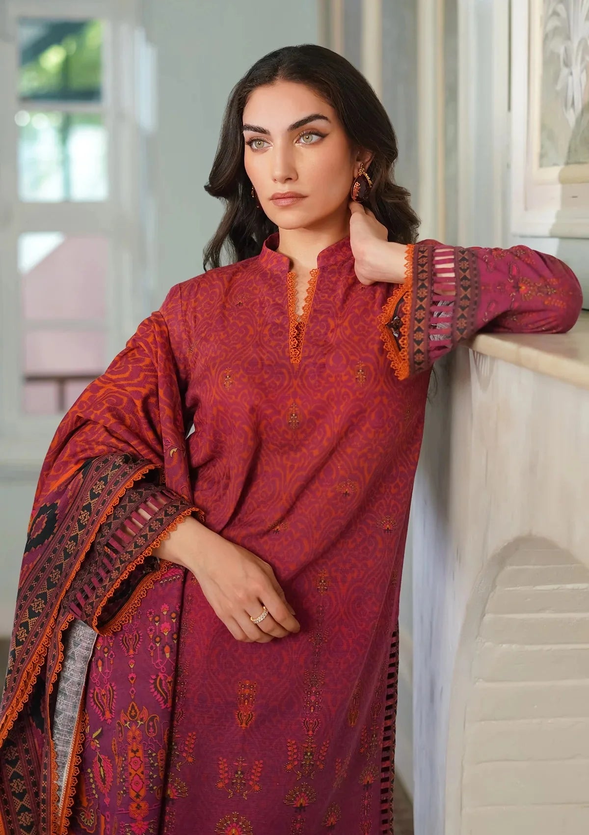 Sahar - Autumn Winter Printed Khaddar - KH-24-V2-05