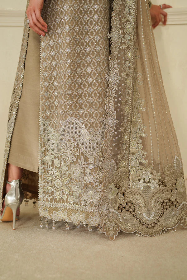 EMBROIDERED CHIFFON CH14-08