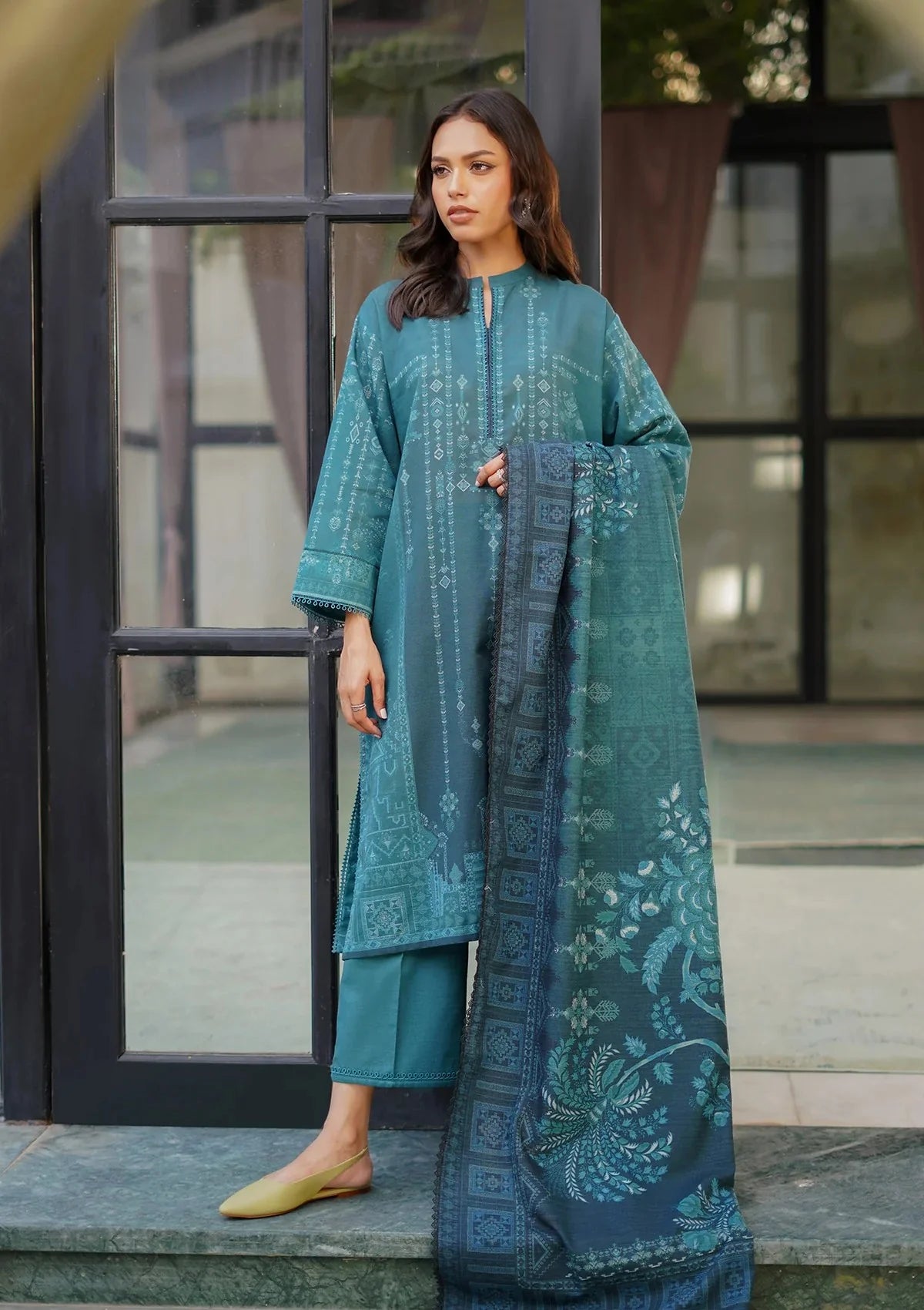Sahar - Autumn Winter Printed Khaddar - KH-24-V2-08