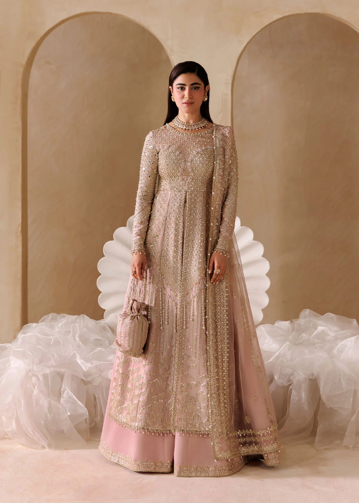 Sardinia - Brides Edit'26 - Handwork Tussel Silk - Elara