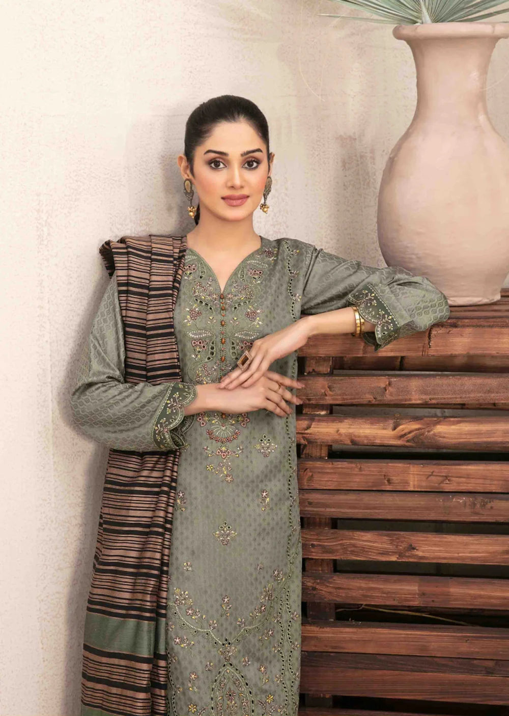 Tawakkal - Nurten Embroidered Viscose D-5264