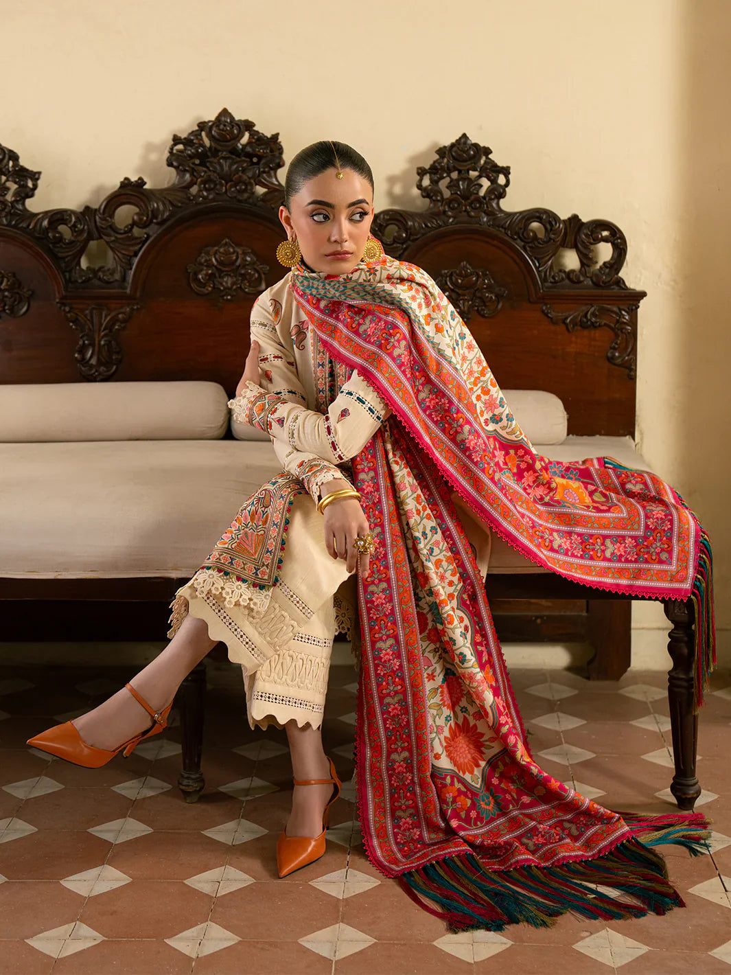 61-A | 3 PC Khaddar
