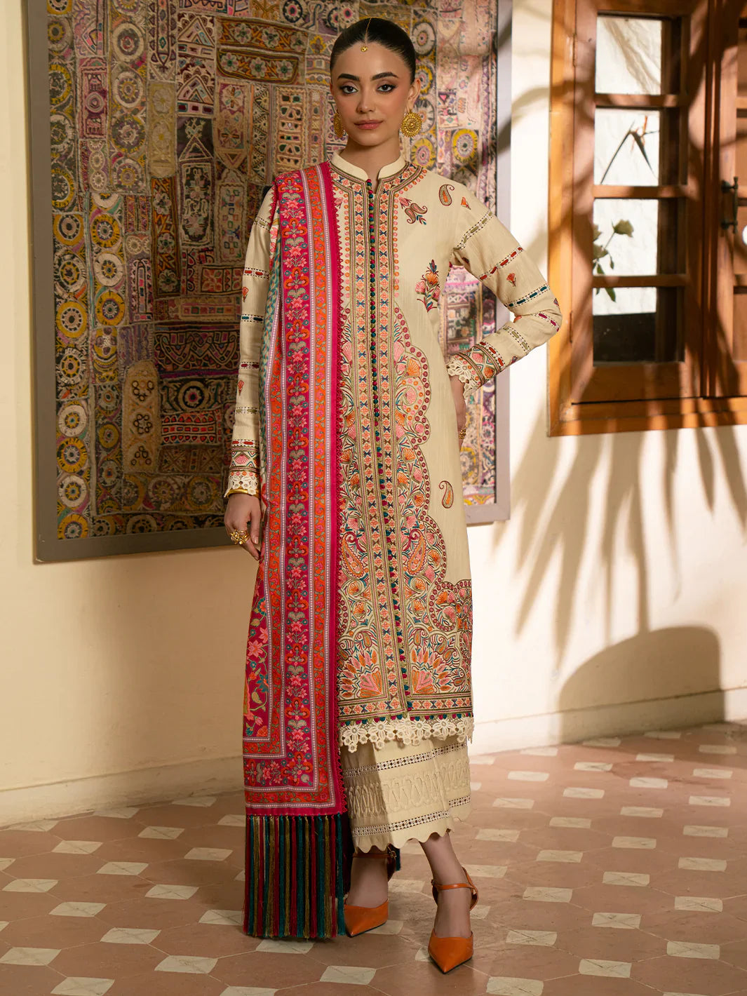 61-A | 3 PC Khaddar