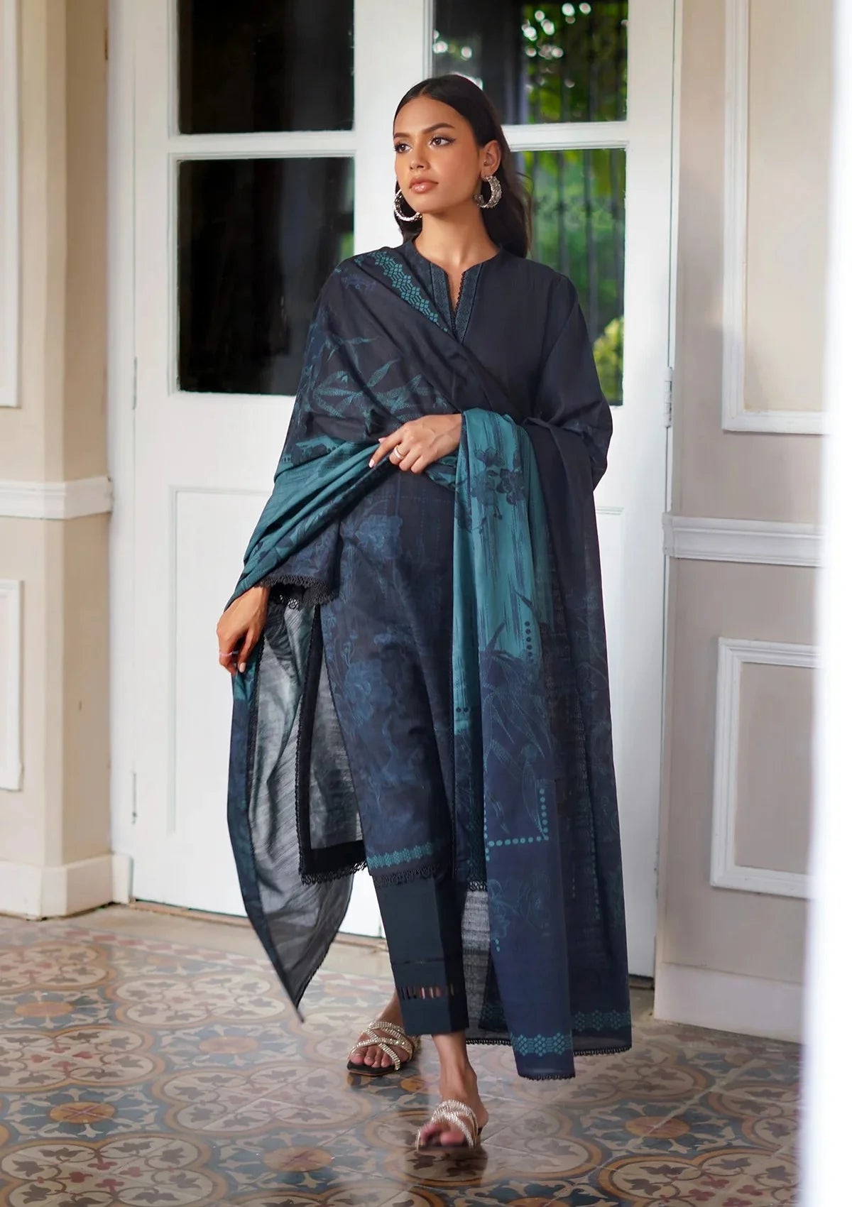 Sahar - Autumn Winter Printed Khaddar - KH-24-V2-09