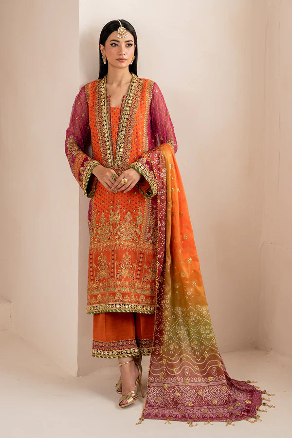 EMBROIDERED CHIFFON UF-706