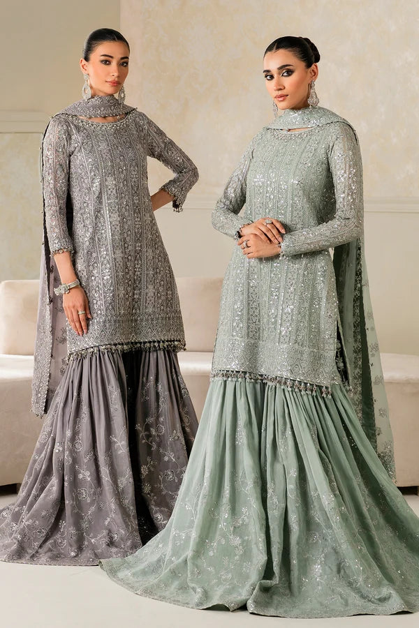 Baroque - Embroidered Chiffon - UF-4161