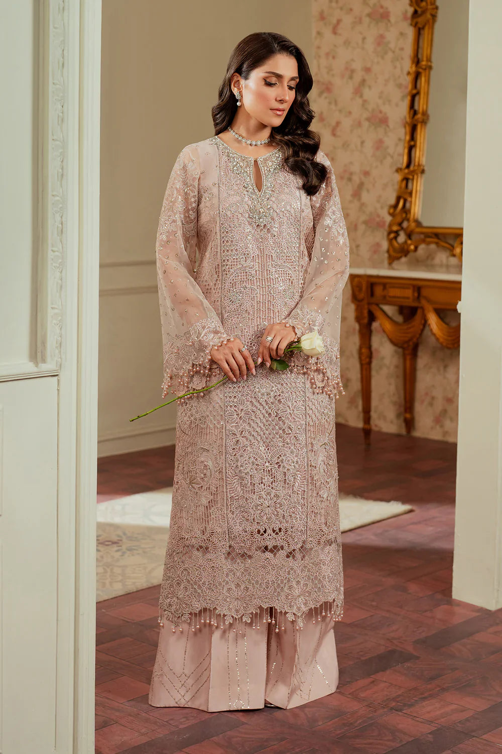 Baroque - Chantelle - Embroidered Organza CH13-04