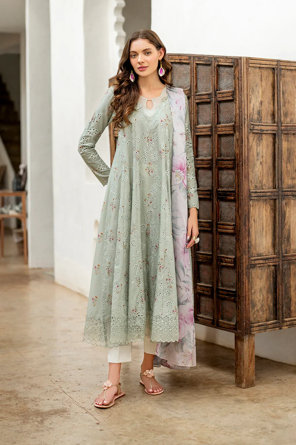 SS-03 Embroidered Lawn