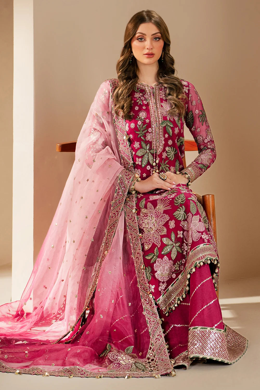 Jazmin - Embroidered Chiffon - WF'25-03