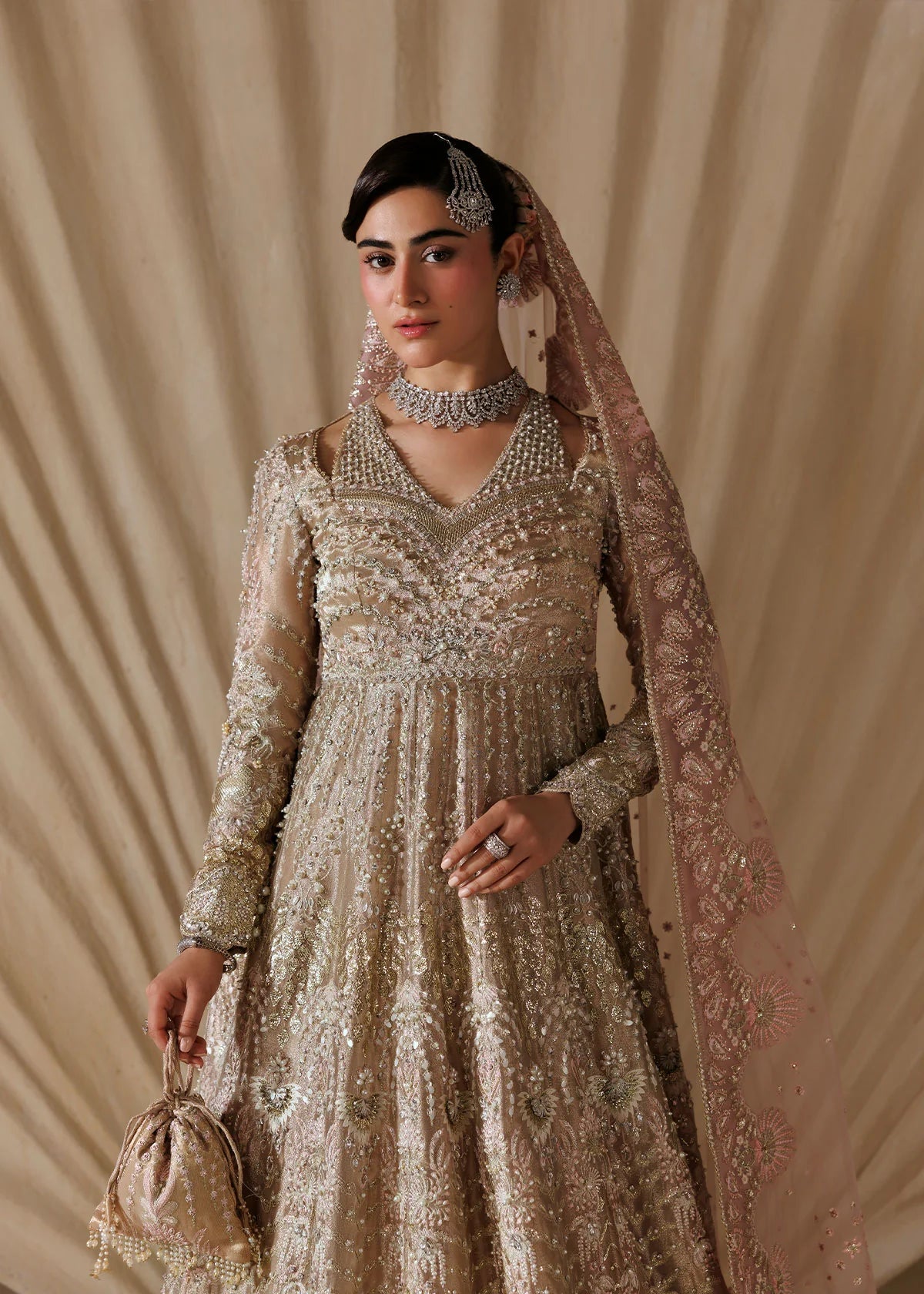 Sardinia - Brides Edit'26 - Handwork Organza - Regalia