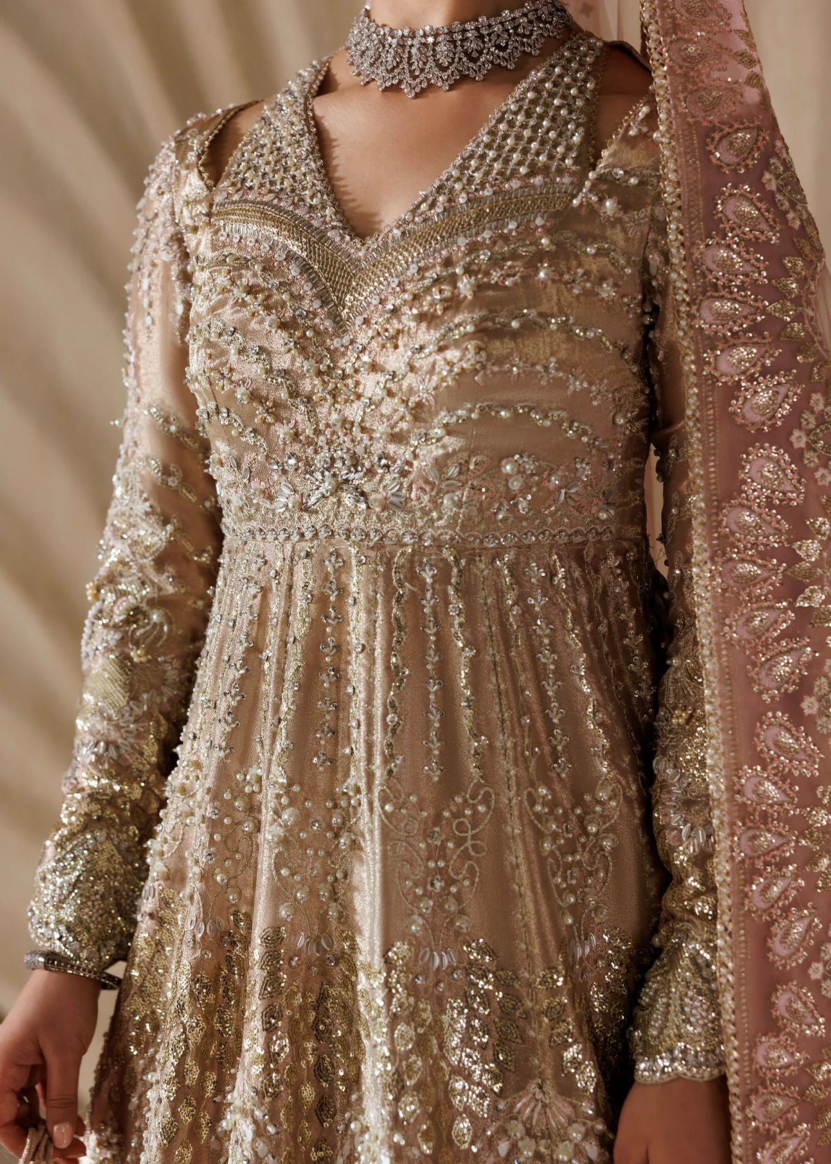 Sardinia - Brides Edit'26 - Handwork Organza - Regalia