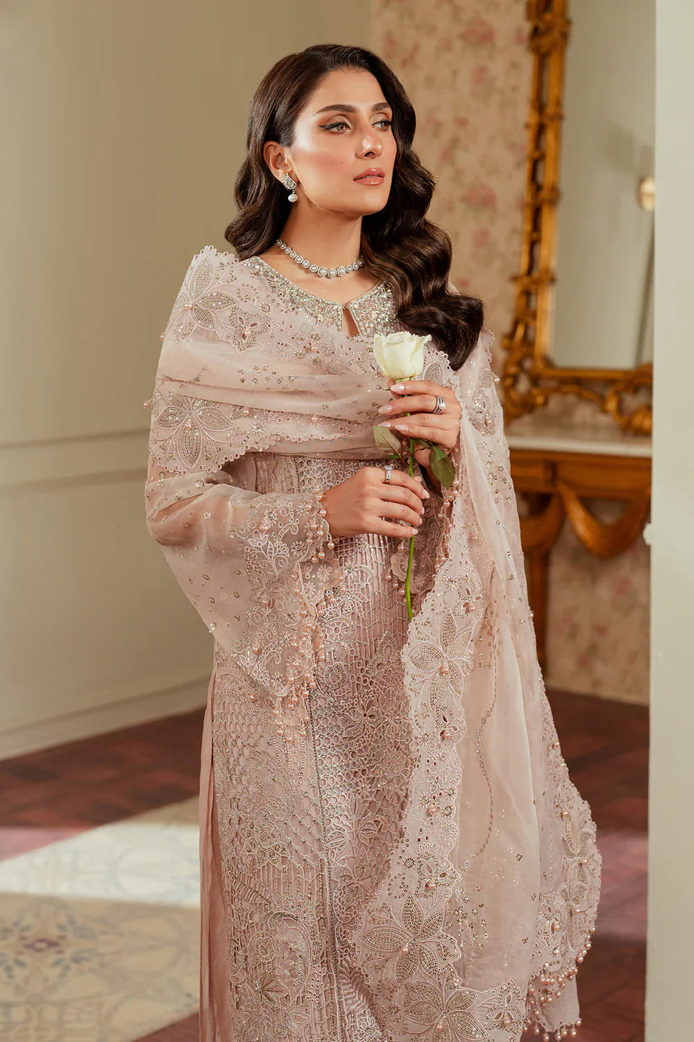 Baroque - Chantelle - Embroidered Organza CH13-04
