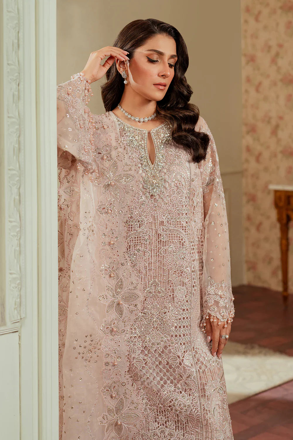 Baroque - Chantelle - Embroidered Organza CH13-04