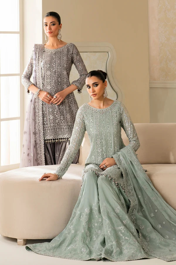 Baroque - Embroidered Chiffon - UF-4161