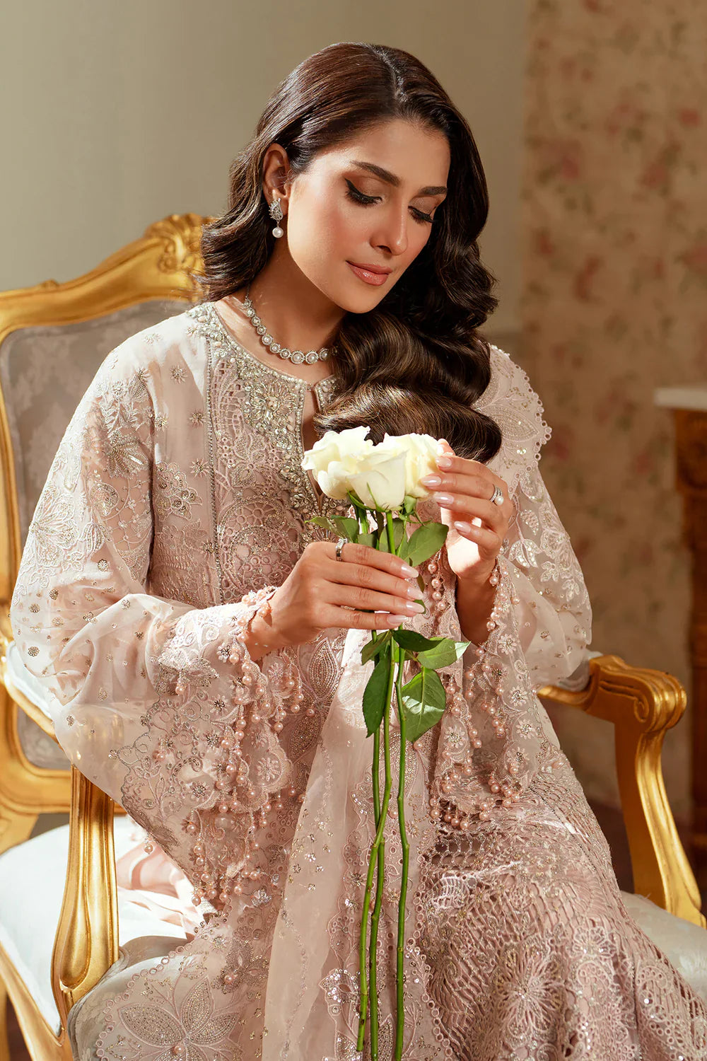 Baroque - Chantelle - Embroidered Organza CH13-04