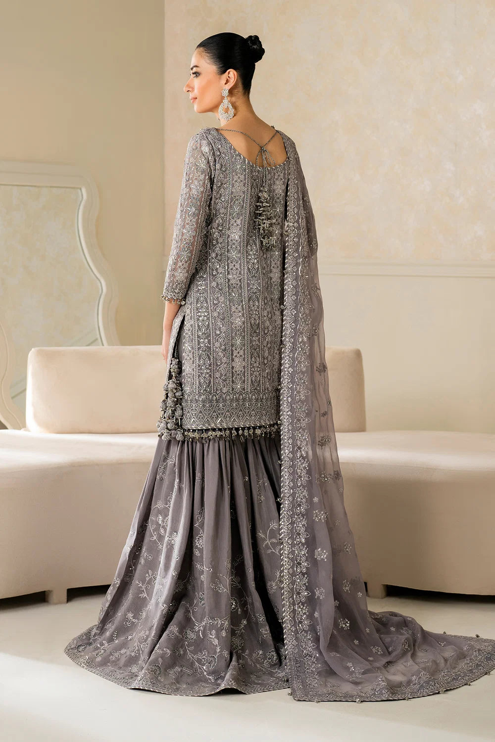 Baroque - Embroidered Chiffon - UF-4161