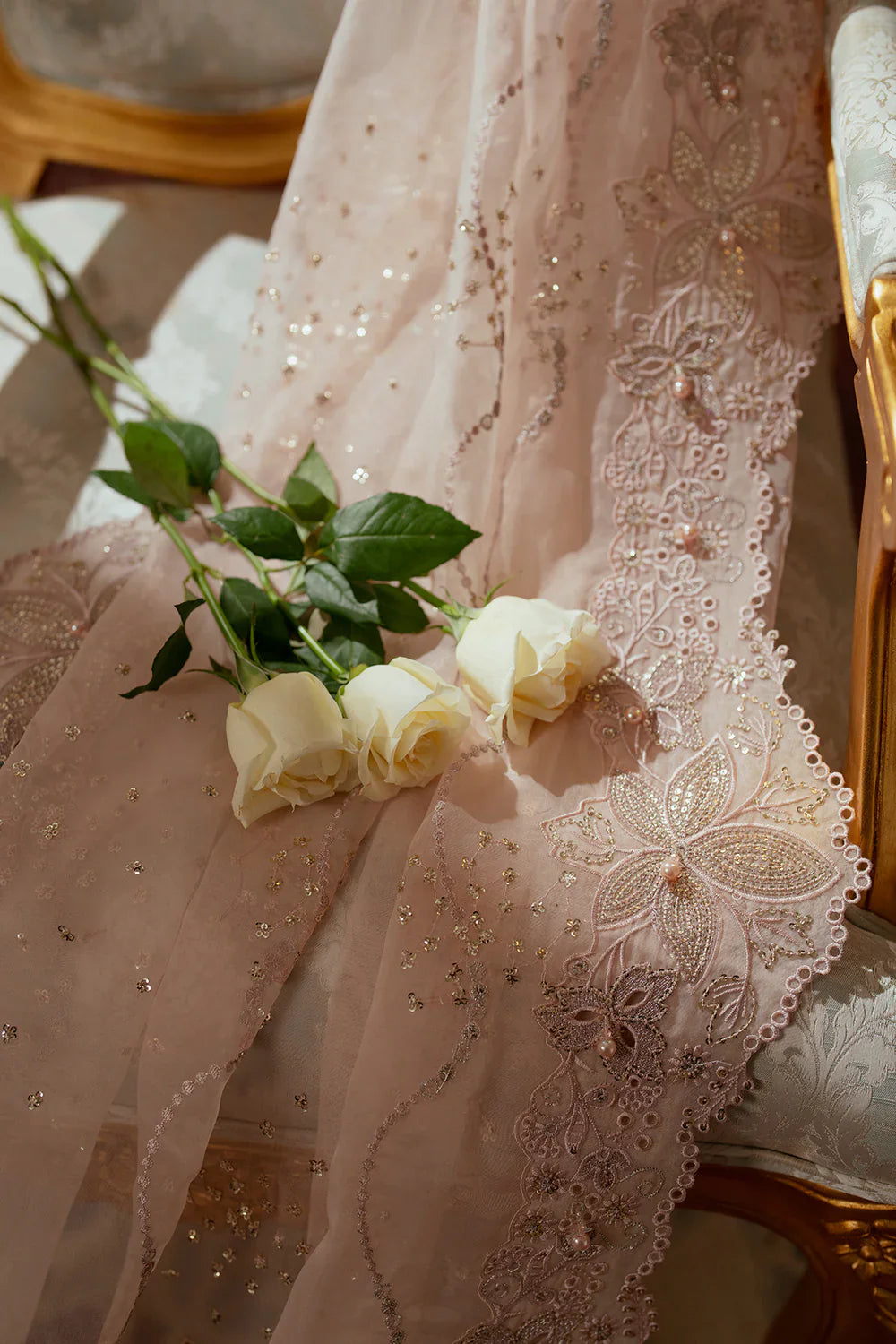 Baroque - Chantelle - Embroidered Organza CH13-04