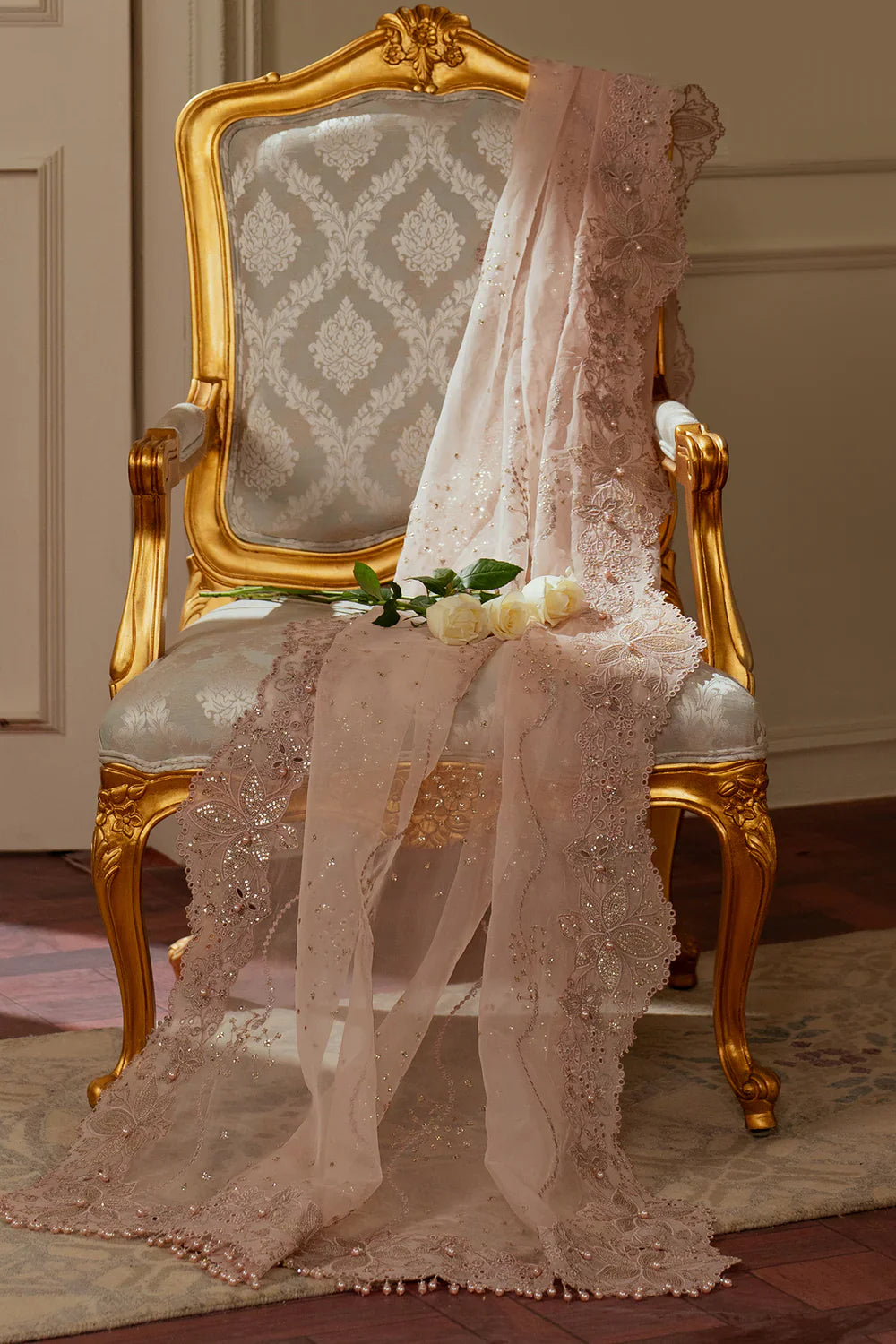 Baroque - Chantelle - Embroidered Organza CH13-04