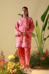 Coral Peony - 2PC