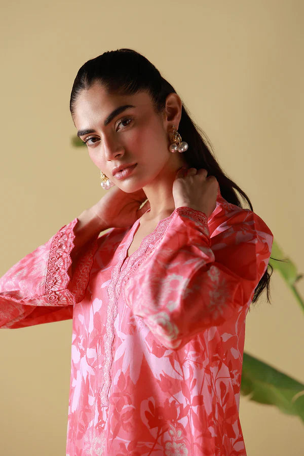 Coral Peony - 2PC