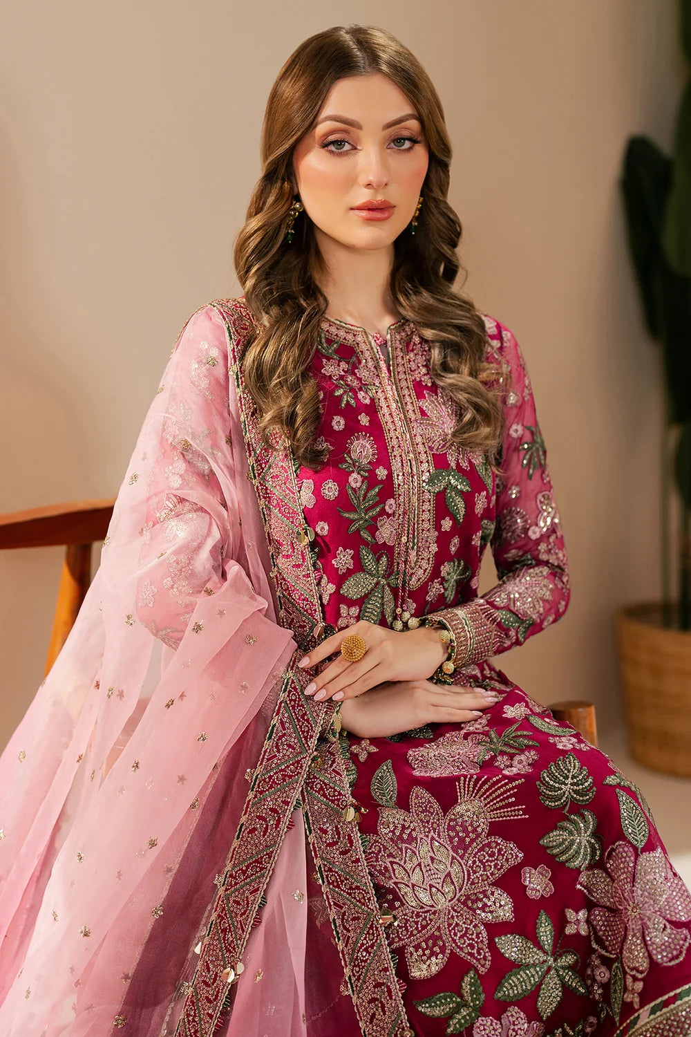 Jazmin - Embroidered Chiffon - WF'25-03