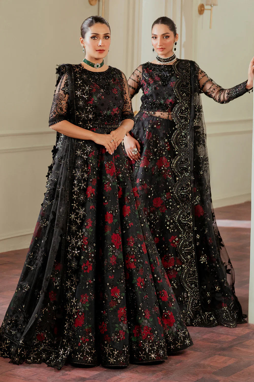 EMBROIDERED NET CH13-05