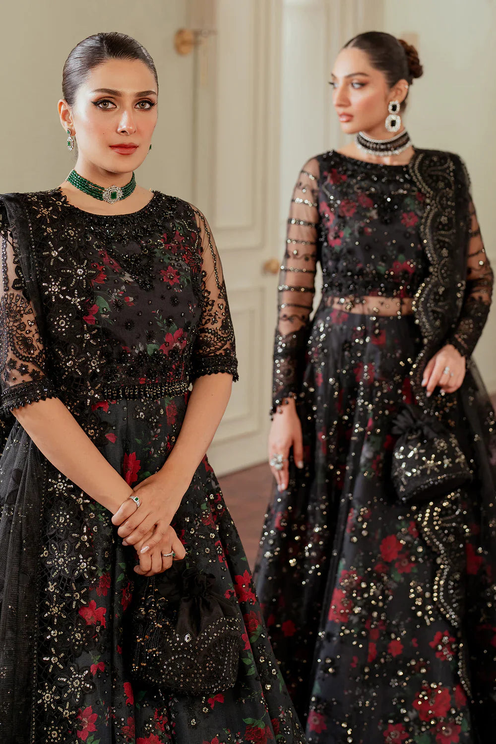EMBROIDERED NET CH13-05