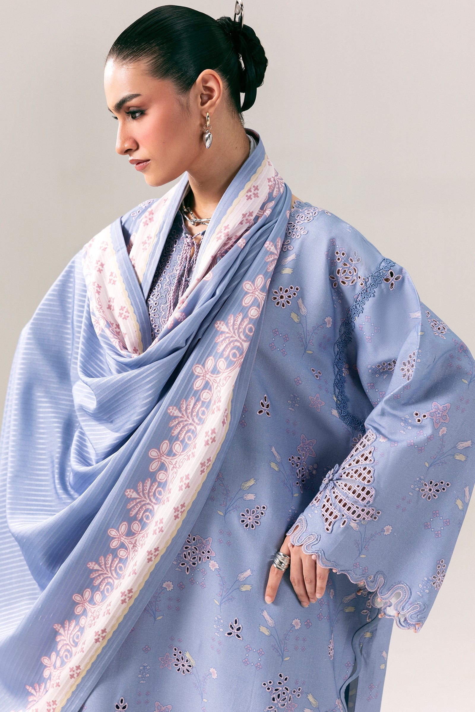 Qalamkar - QPrints Winter '26 - Linen - QPW-06 (A) Beena
