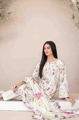 Tawakkal - Abir Print Embroidered Viscose D-5359
