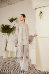 Baroque - Chantelle - Embroidered Chiffon 09-Pewter