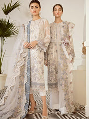 Baroque - Chantelle - Embroidered Chiffon 09-Pewter