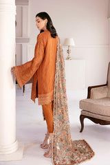 Baroque - Chantelle - Embroidered Chiffon BQ-08 Crystal Sugar
