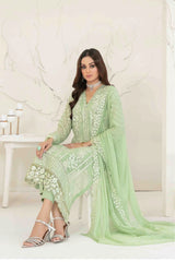 Tawakkal - Cala Embroidered Chiffon D-3739