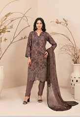 Tawakkal - Alvira Embroidered Staple D-4858
